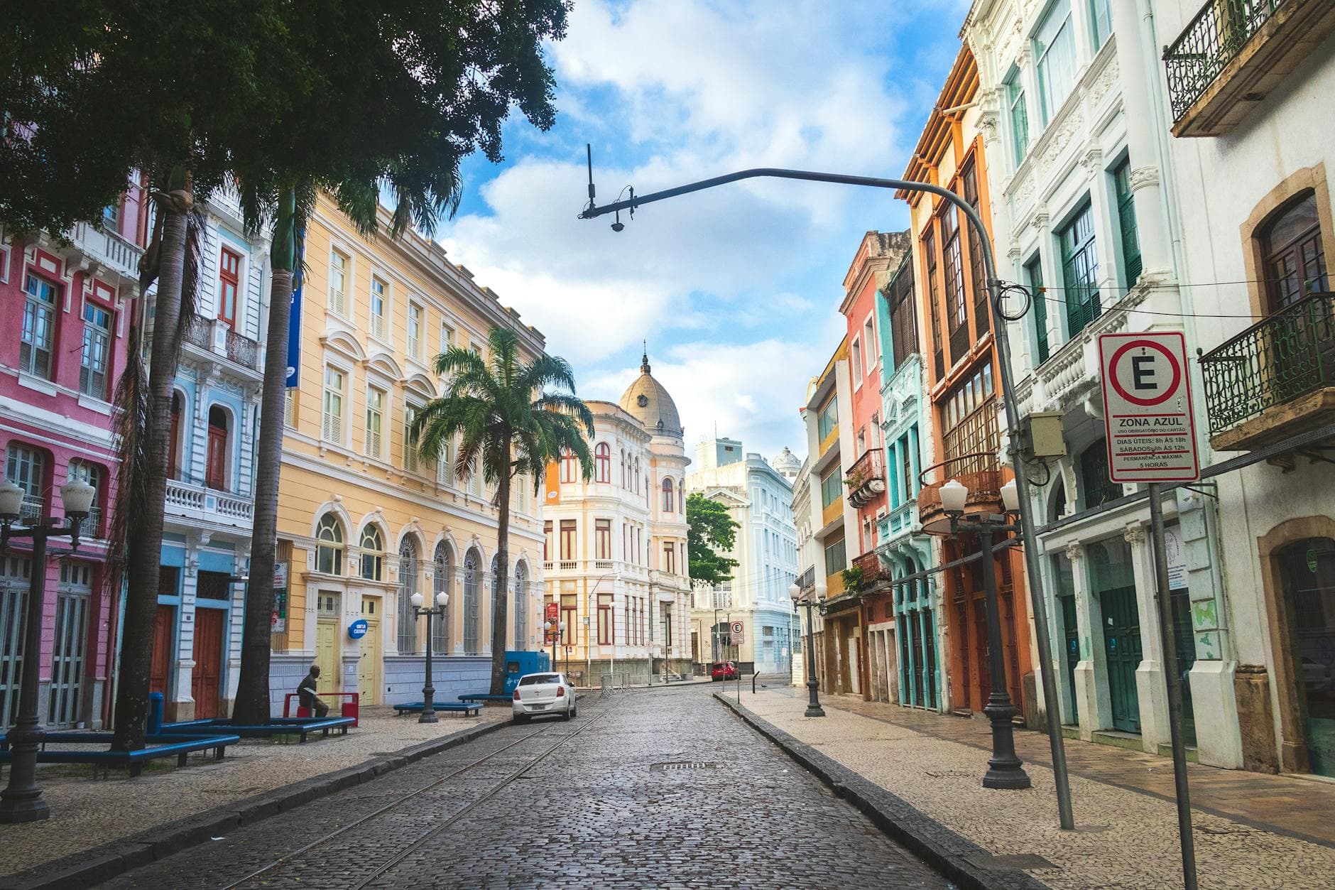 Discover the vibrant colonial architecture of Recife's historic streets, a blend of culture and history.
