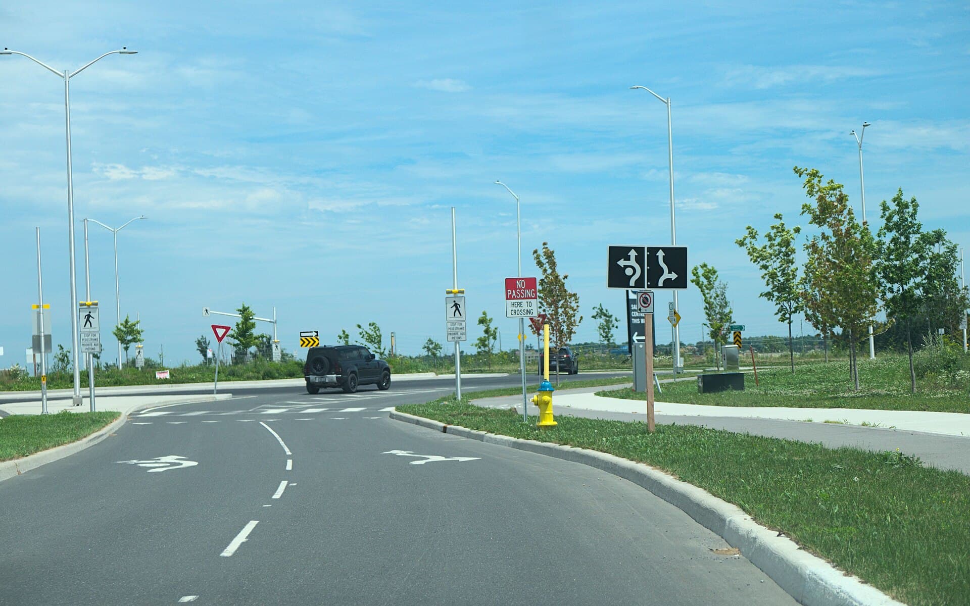 Protected Roundabout in Kanata 1