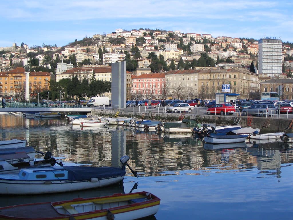 Mrtvi kanal i Sušak, Rijeka