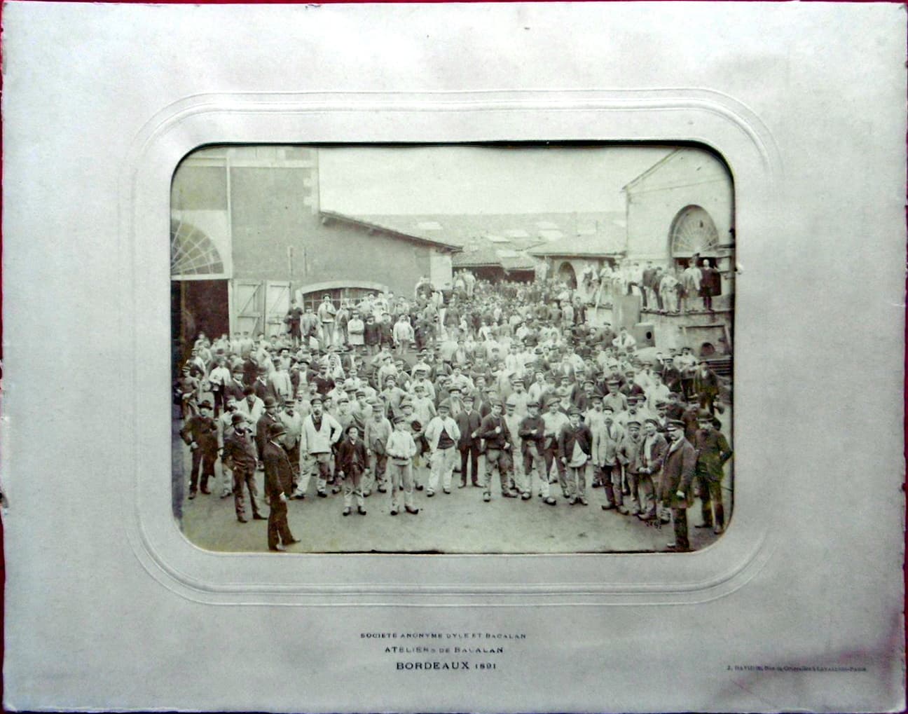 Bordeaux, ateliers de Bacalan (Jules David, 1891)