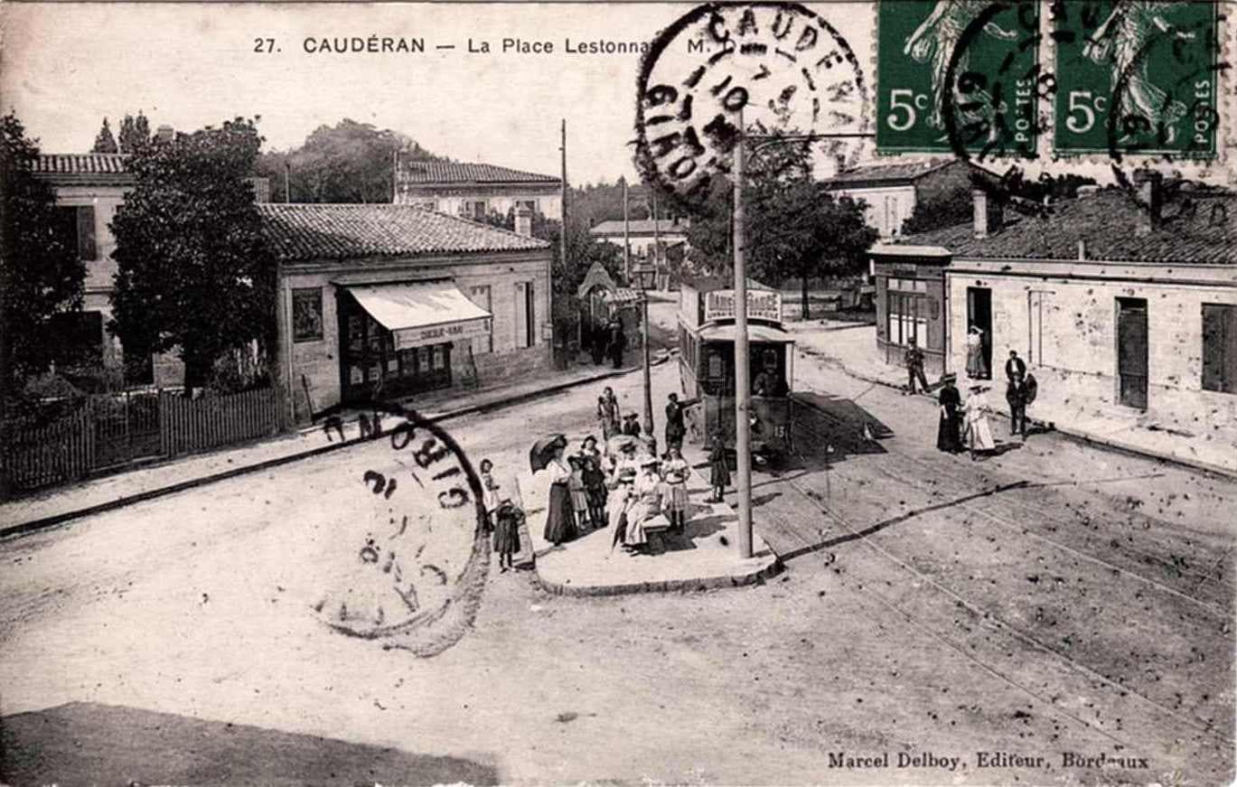 Caudéran-Bordeaux la place Lestonnat