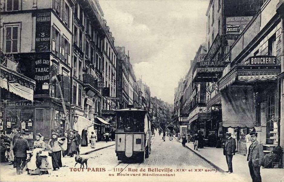 Paris - Rue de Belleville 02
