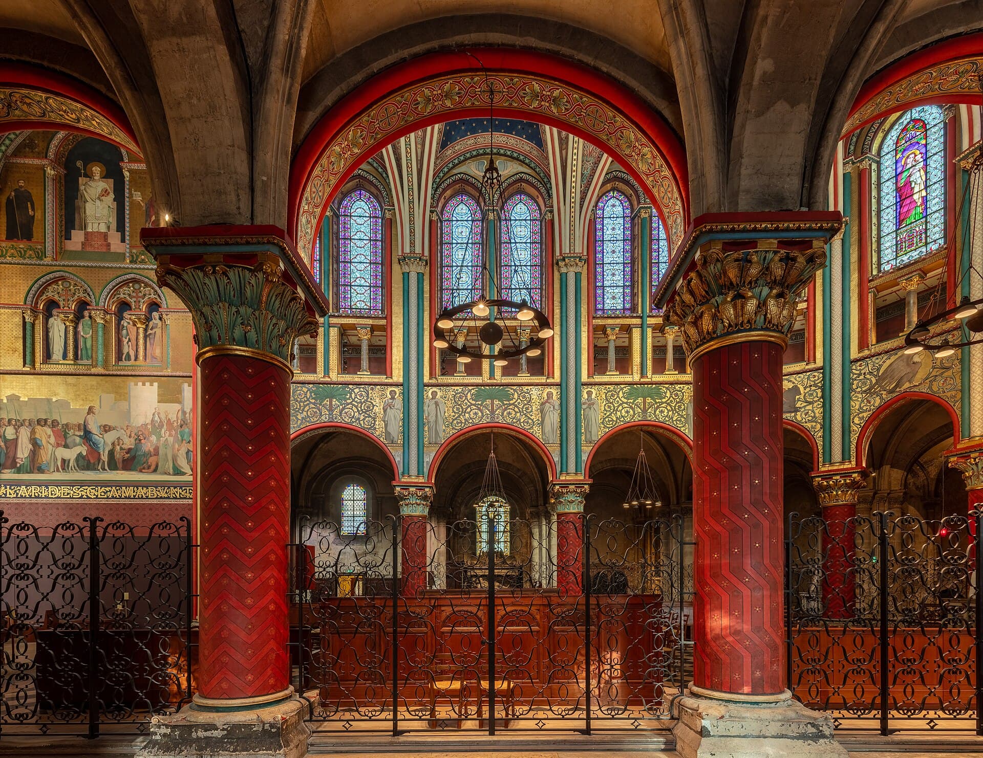 Abadía de Saint-Germain-des-Prés, París, Francia, 2022-11-01, DD 20-22 HDR