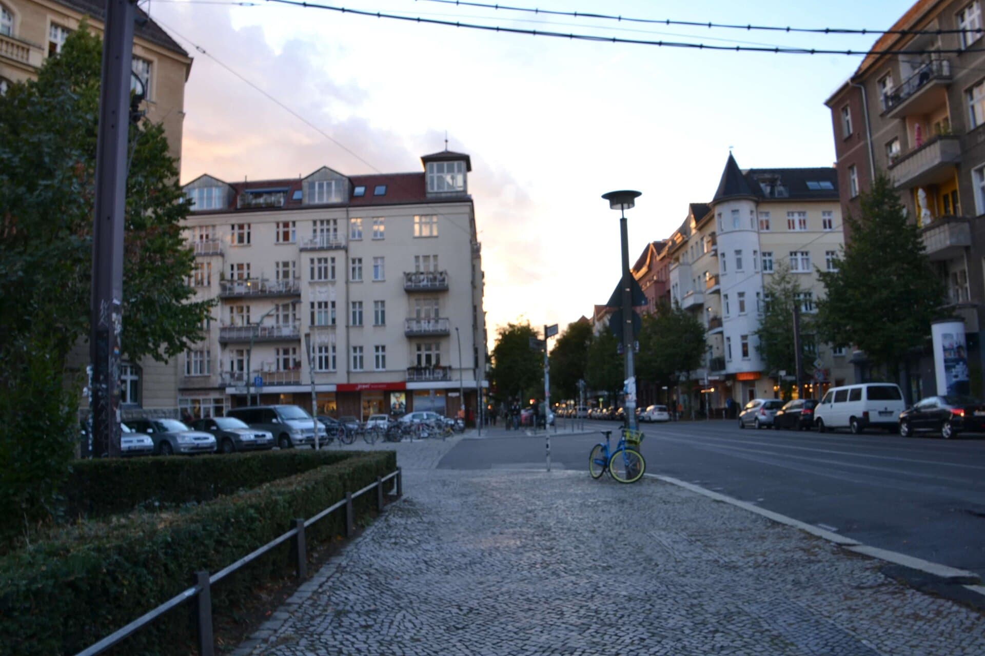 Berlin Wühlischplatz Bezirk Friedrichshain - Kreuzberg Streetview