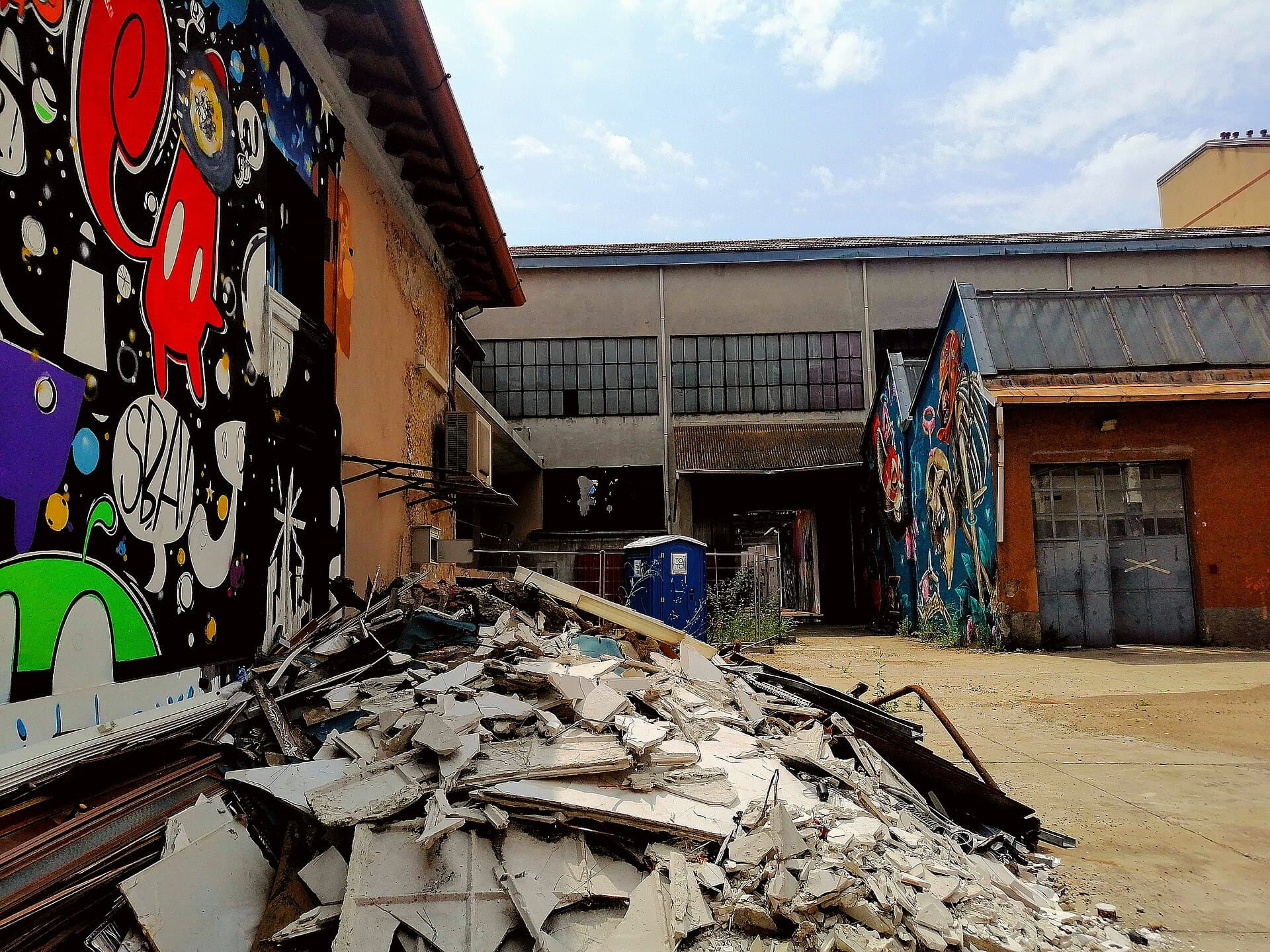 Nolo vecchio stabilimento murales