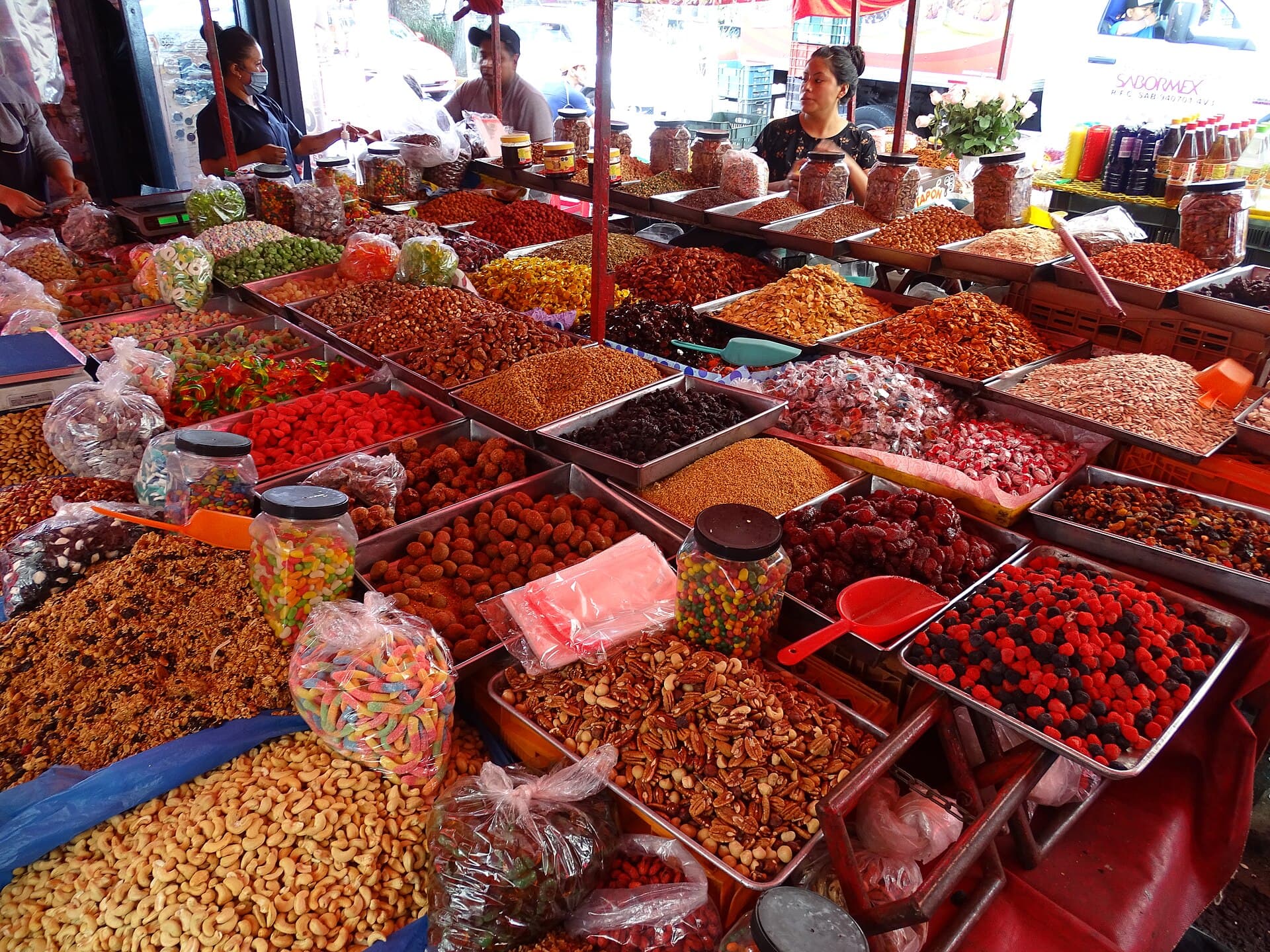 Nuts and Sweets - Thursday Market - Narvarte - Mexico City - Mexico
