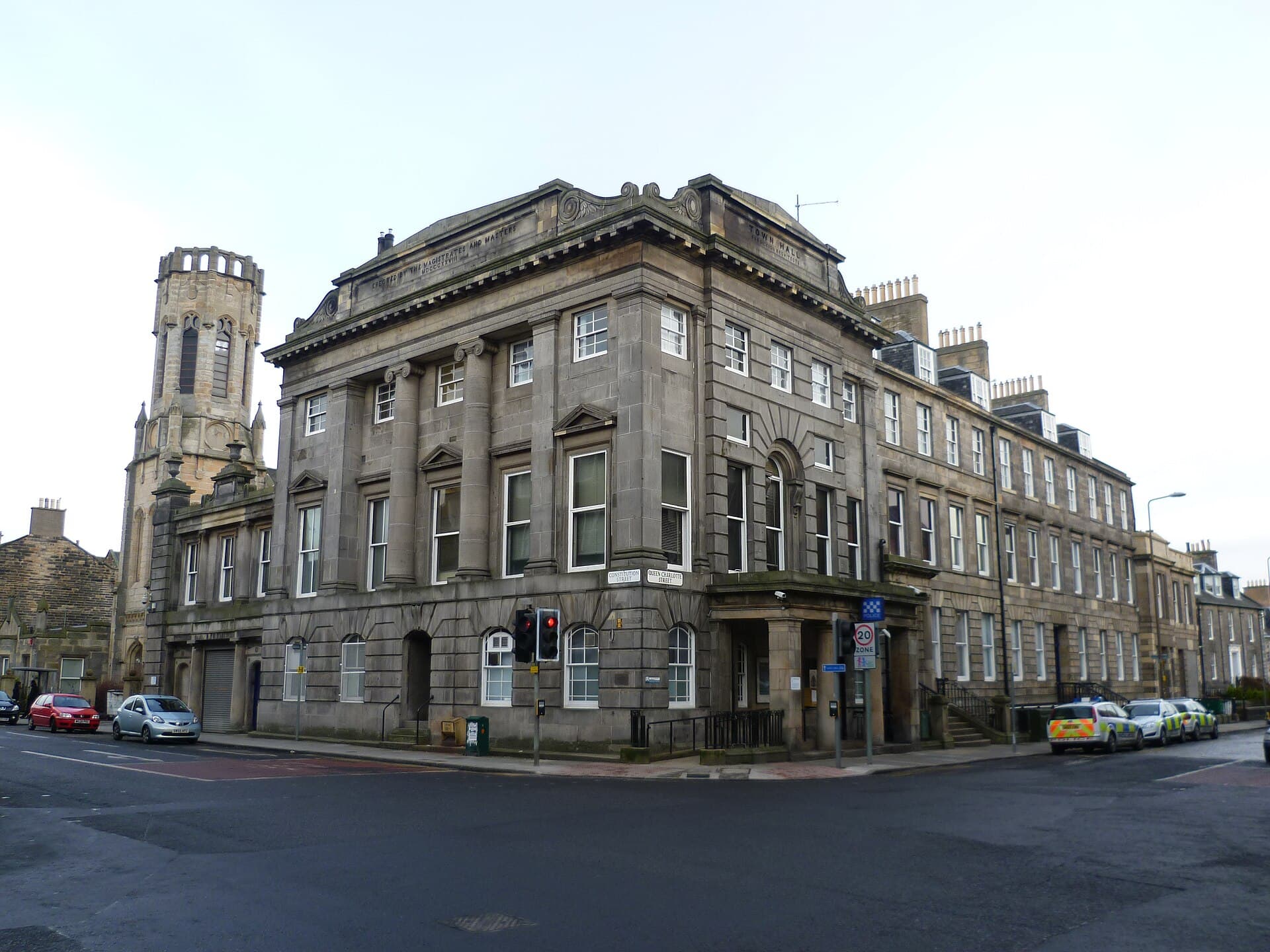 Leith Police Station, Constitution Street (former Town Hall), Edinburgh